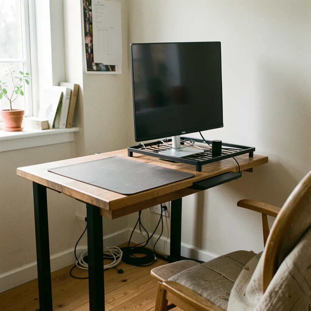 Ring lighting setup for video calls
